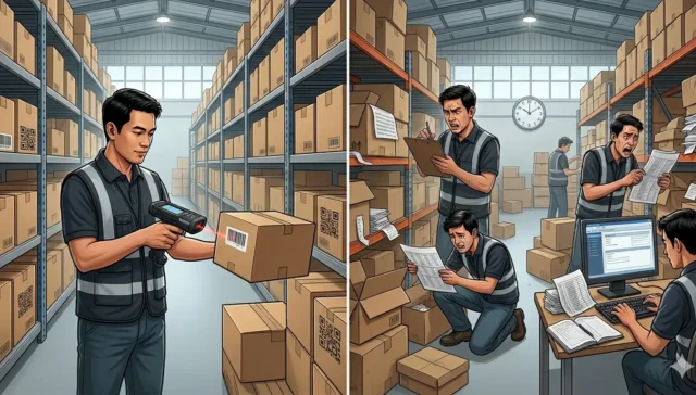 penggunaan barcode scanner untuk meningkatkan akurasi stok warehouse