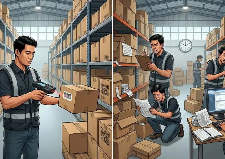 penggunaan barcode scanner untuk meningkatkan akurasi stok warehouse