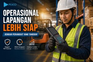 perangkat rugged digunakan di gudang dan operasional lapangan