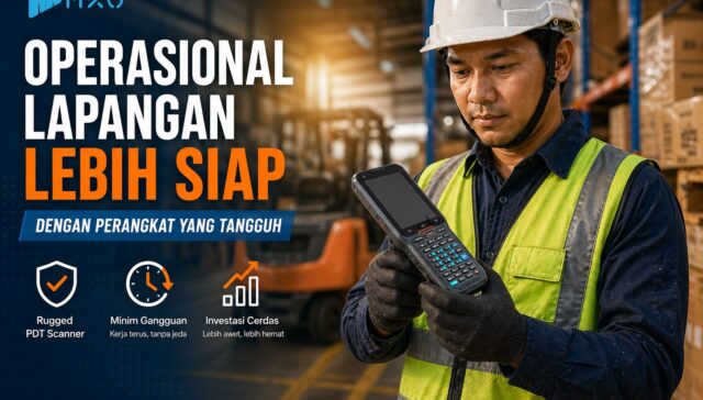 perangkat rugged digunakan di gudang dan operasional lapangan
