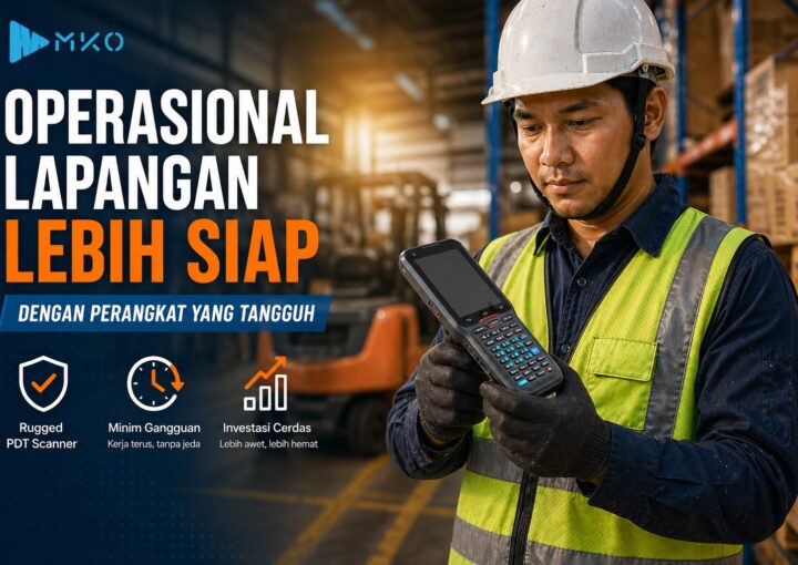 perangkat rugged digunakan di gudang dan operasional lapangan