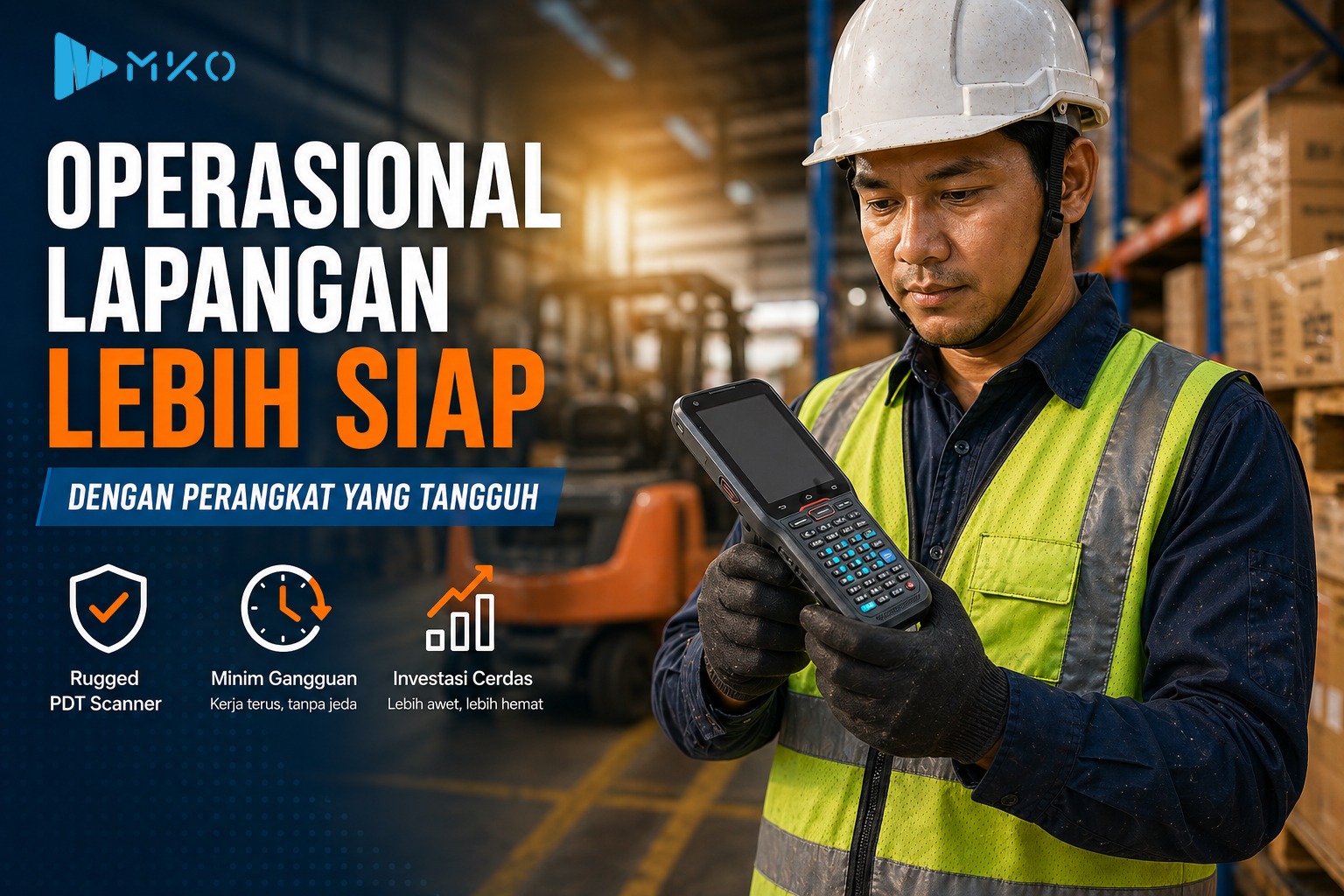 perangkat rugged digunakan di gudang dan operasional lapangan