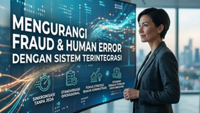 Mengurangi Fraud dan Human Error dengan Sistem Terintegrasi