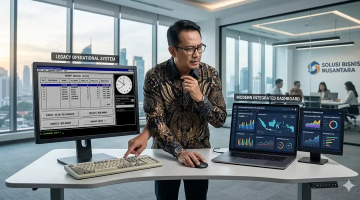 upgrade sistem operasional bisnis untuk meningkatkan efisiensi kerja