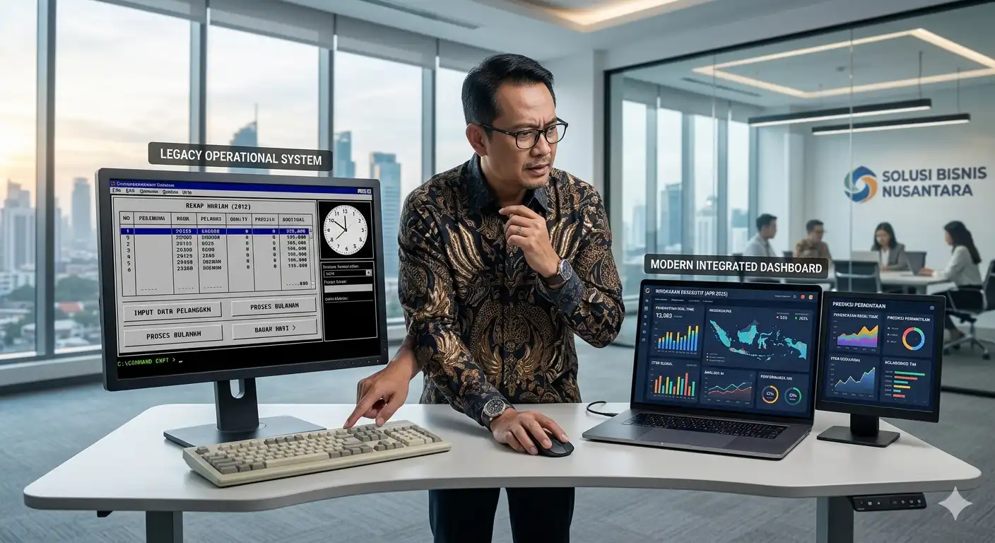 upgrade sistem operasional bisnis untuk meningkatkan efisiensi kerja
