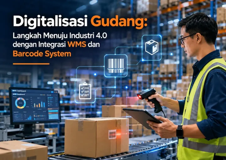 digitalisasi gudang dengan WMS dan barcode system modern
