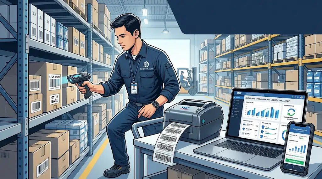 Lupakan Catatan Manual! Cara Otomatis Pantau Stok dari Mana Saja dengan Sistem Cloud